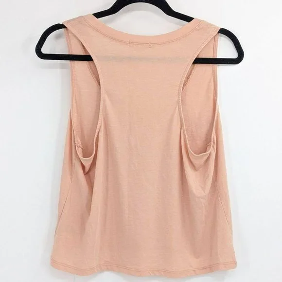 Z Supply The Skimmer Cropped Pocket Tank Top  L - Picture 4 of 8